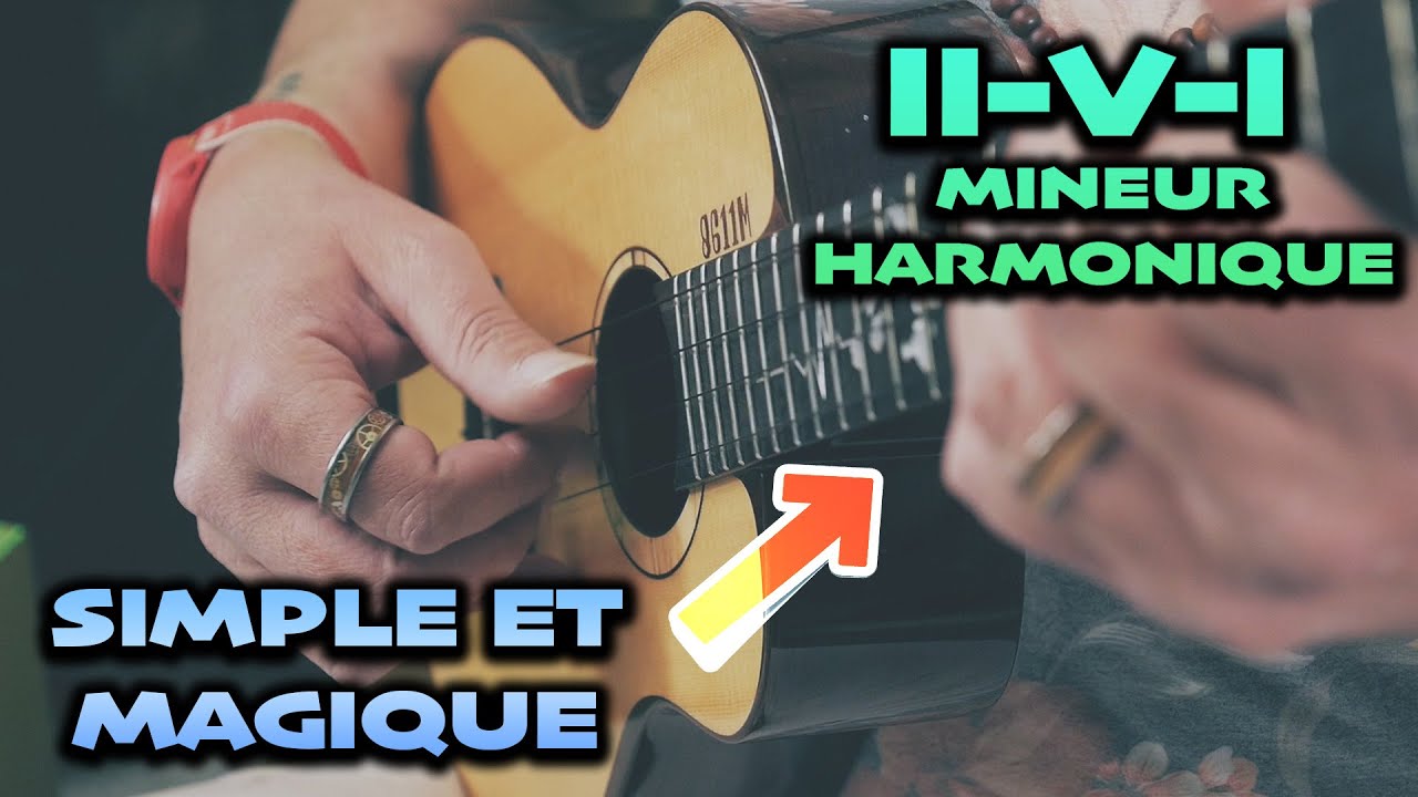 Ukulélé : REGALE-TOI en Mineur Harmonique : Le II-V-I !