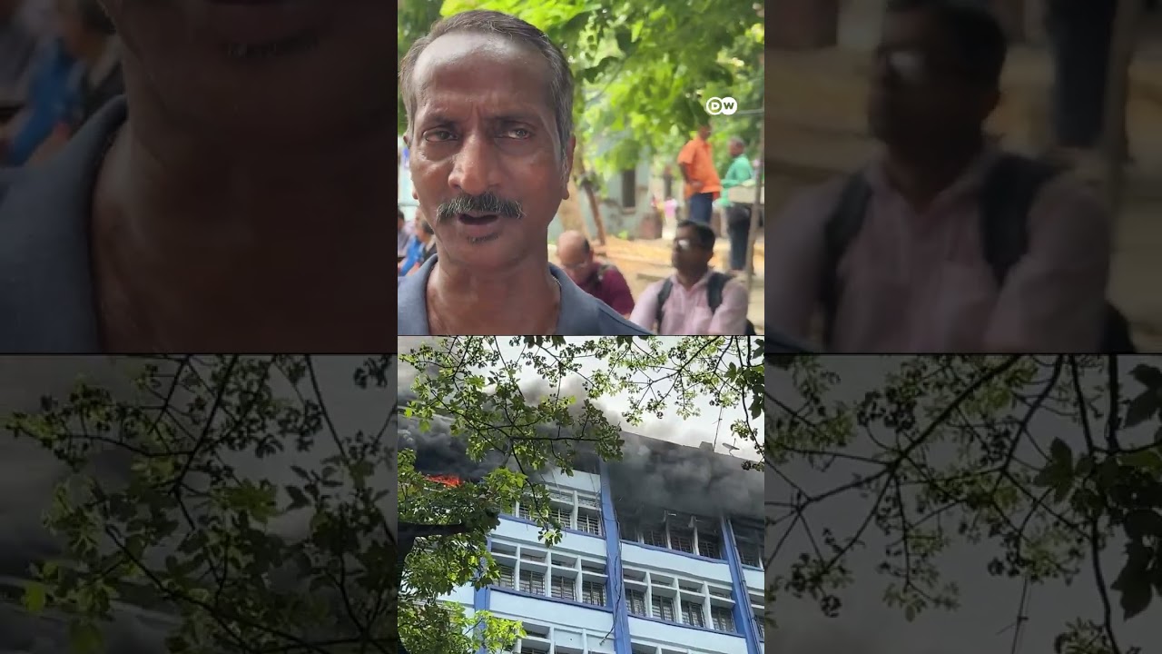 कोलकाता की सरकारी इमारत में भीषण आग