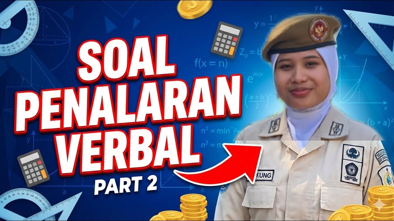 PART 2 penalaran verbal yang sering sekali keluar di tes cpns #cpns2026 #matematika #verbal 