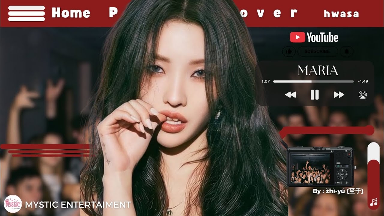 ⤷ 𝐃𝐀𝐈𝐋𝐘 𝐂𝐎𝐕𝐄𝐑☆ MARIA - HWASA
