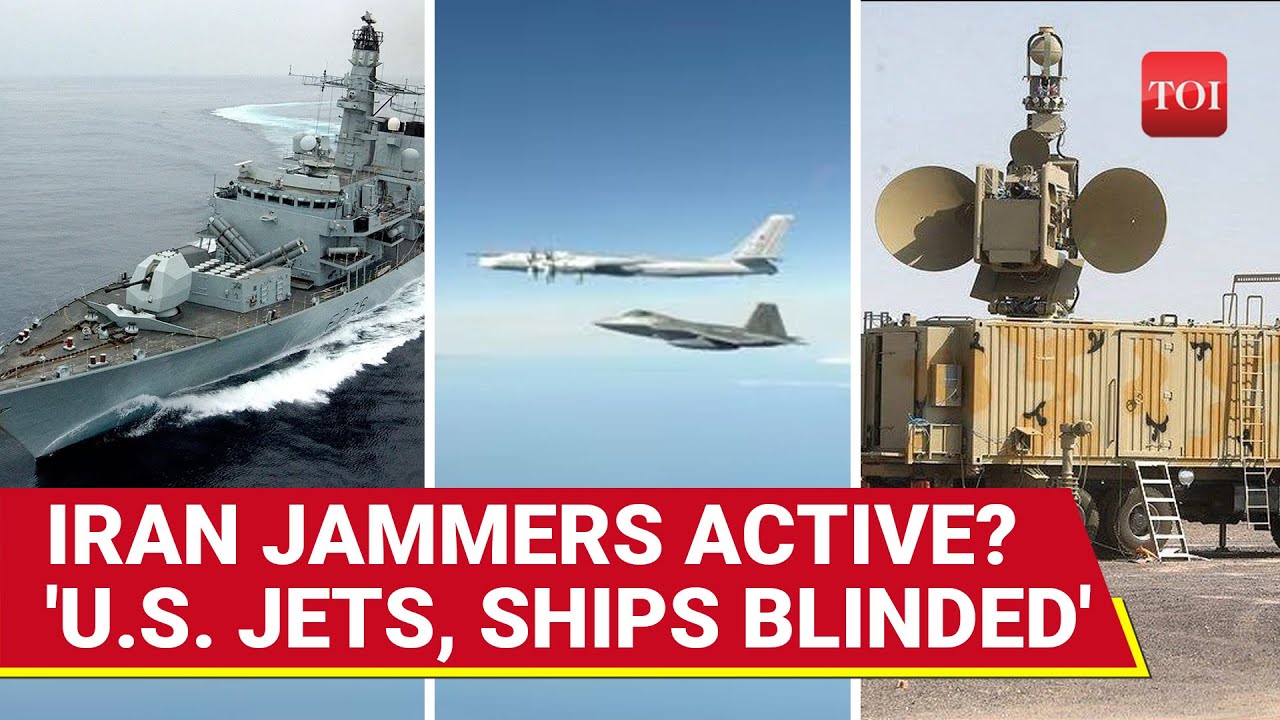'U.S. Jets, Ships Blinded': Iran Blocks First American Military Strike Using GPS Jamming?