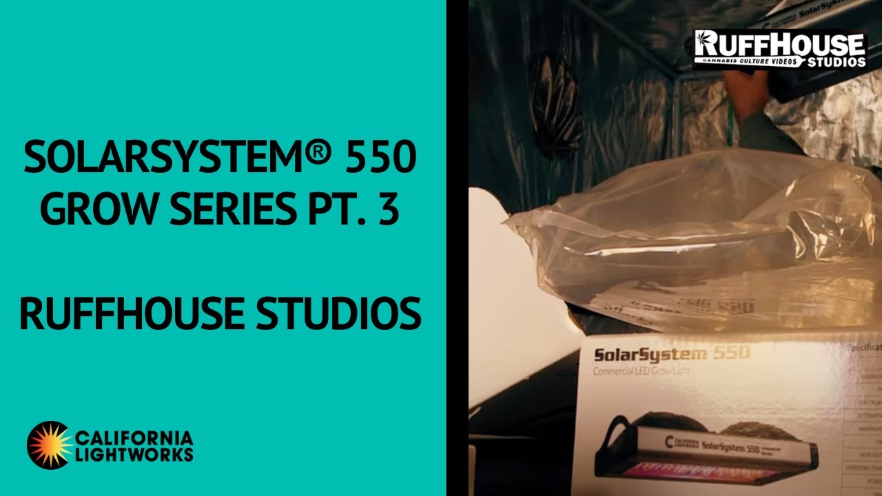 LED Grow Light Series by Ruffhouse Studios | SolarSystem&reg; 550