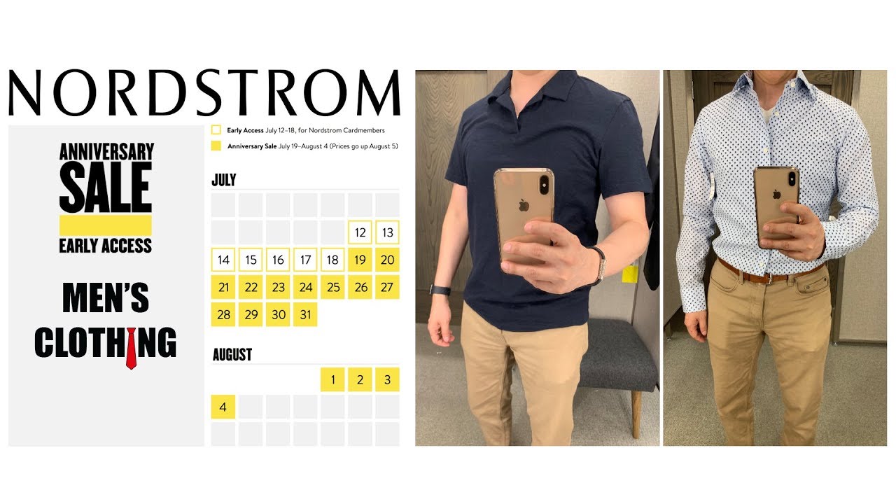 NORDSTROM ANNIVERSARY SALE 2019 -  Men's Clothing