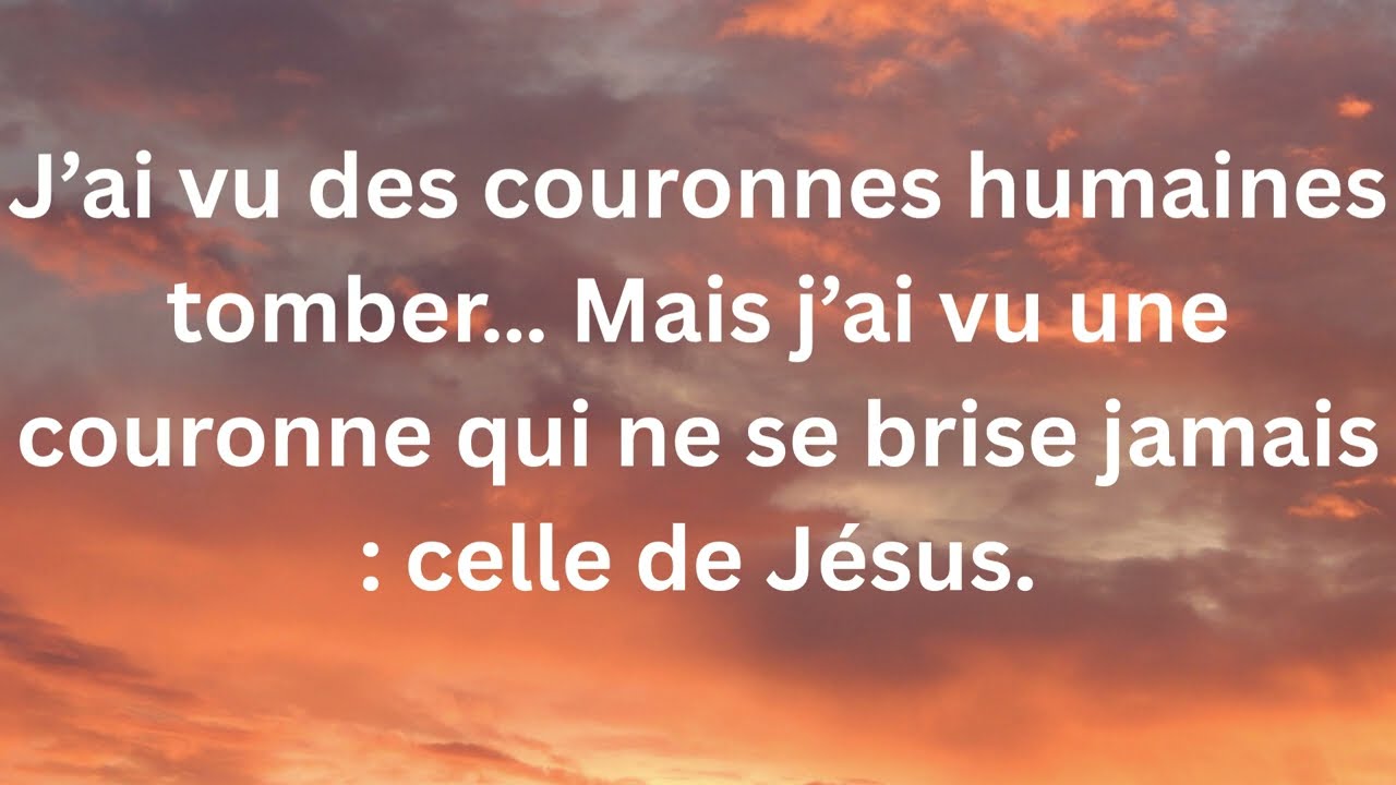 “Couronnons le Roi”