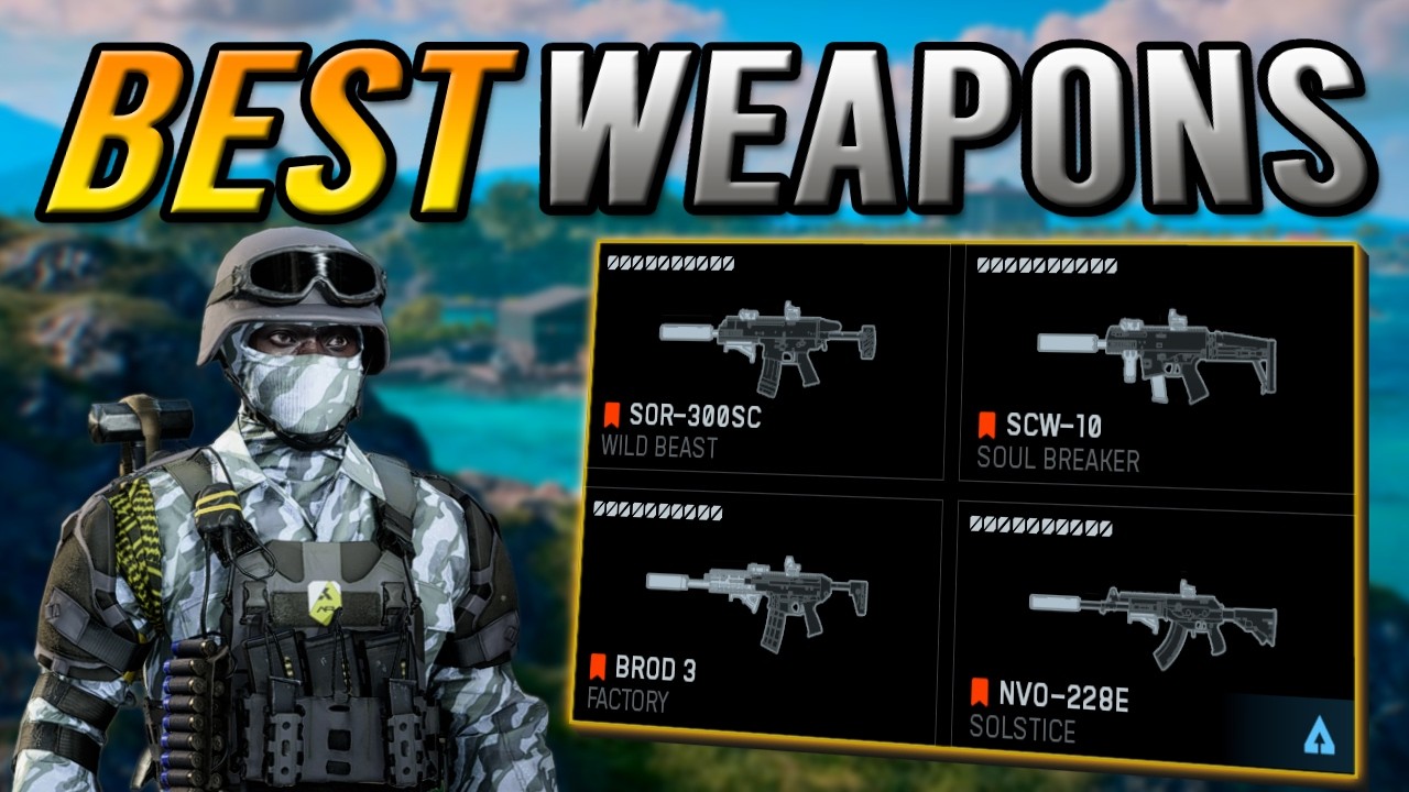 900+ Hours In BF6: The Best Weapons for Every Game Mode (Beginner friendly guide)