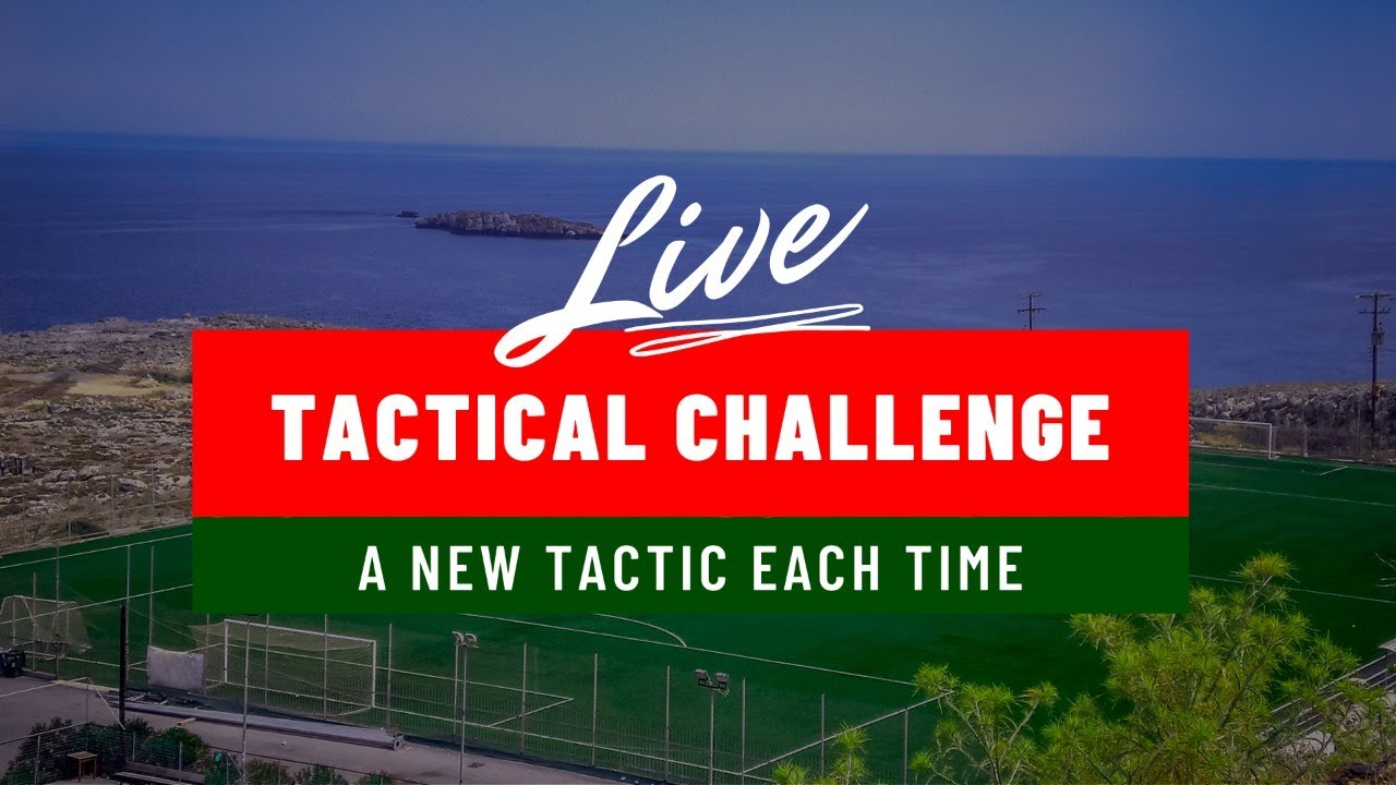 !LIVE! TACTICAL CHALLENGE  Creating a 613 Tactic Football Manager