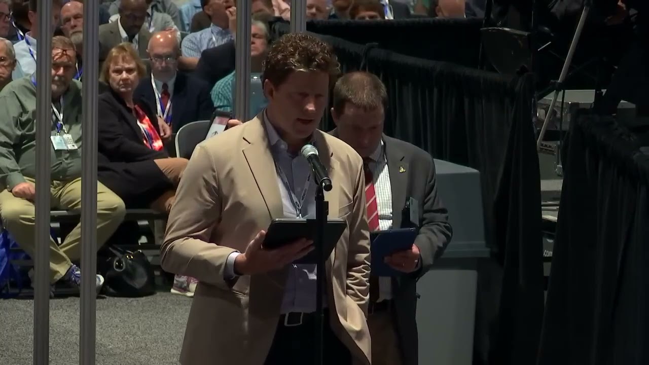 TE Walter Henegar Argues Against Item 1: Women Deacons?