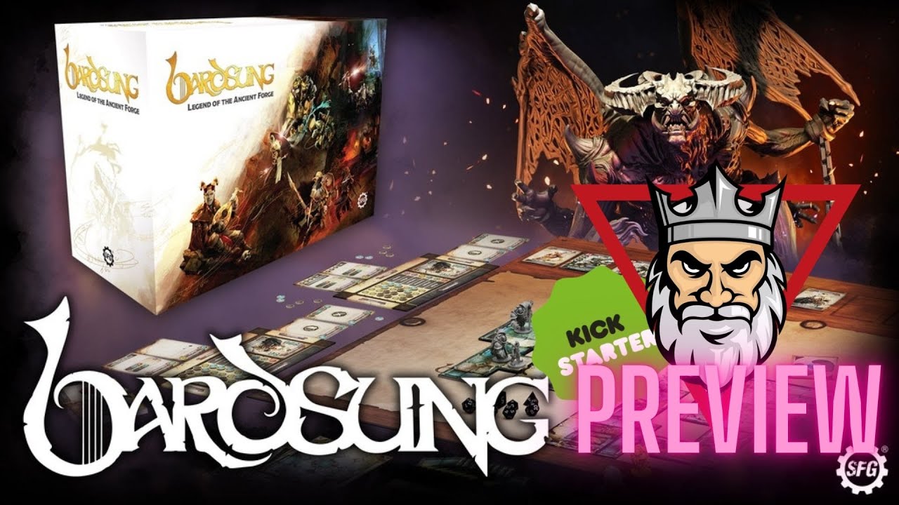 Bardsung Kickstarter Preview - Why I think you should back it @Steamforged
