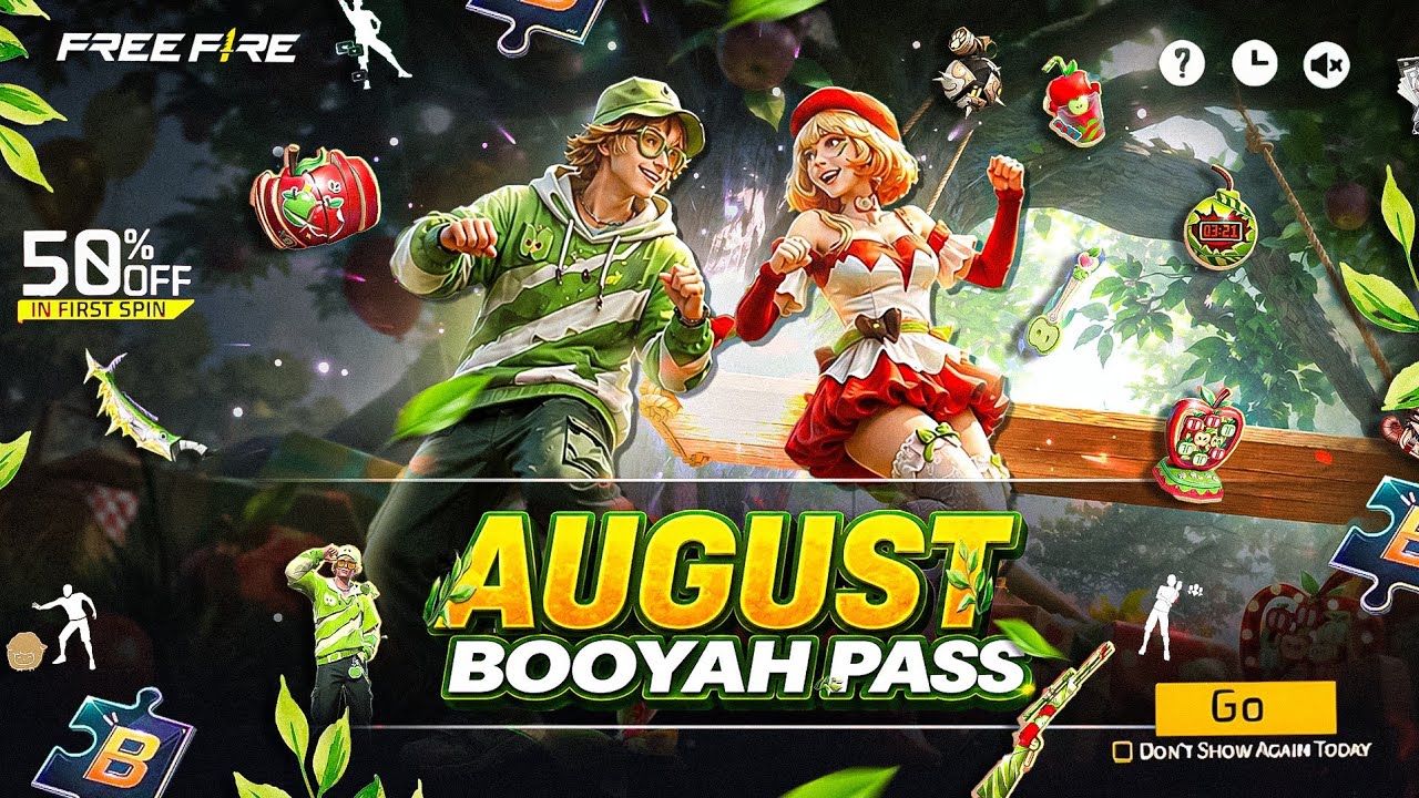 August 2026🔥 Booyah Pass Full Review | Next Month Booyah Pass 2026 | Free Fire August Booyah pass 