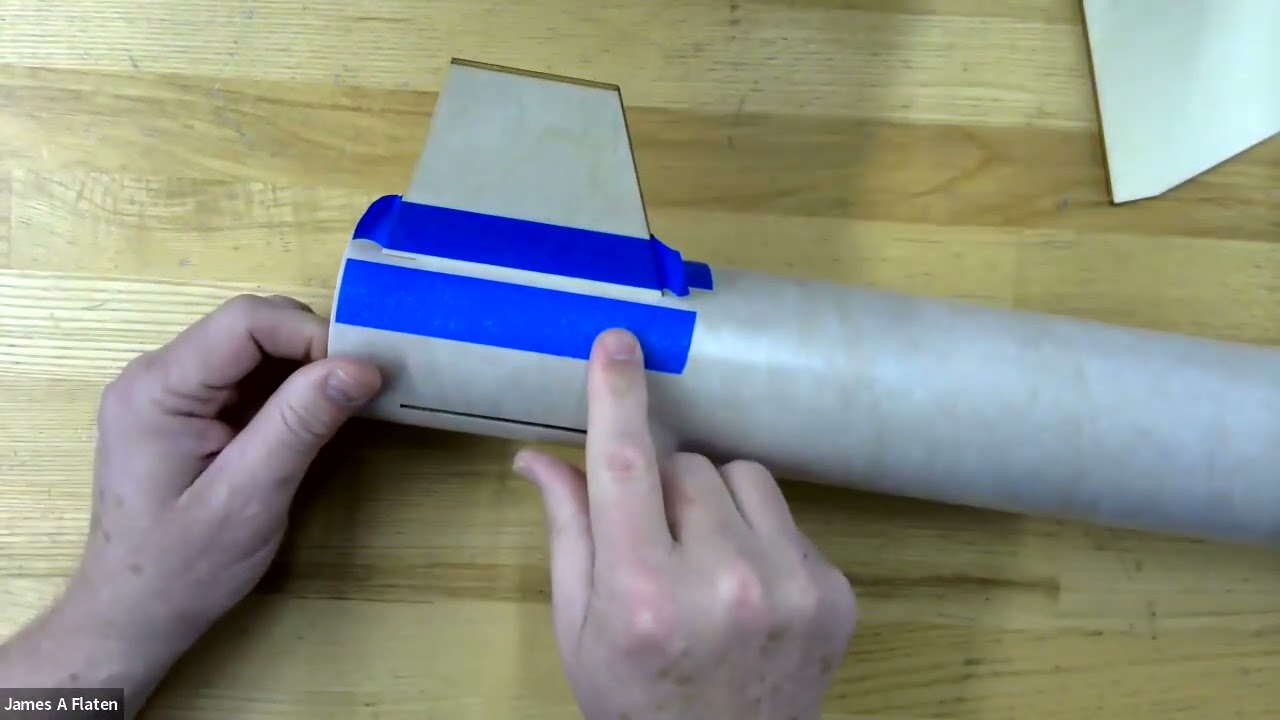 High-Power Rocketry: epoxy fillets and installing through-slot fins