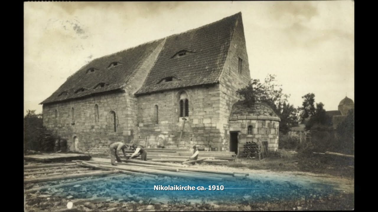 Weißensee in Thüringen damals und heute
