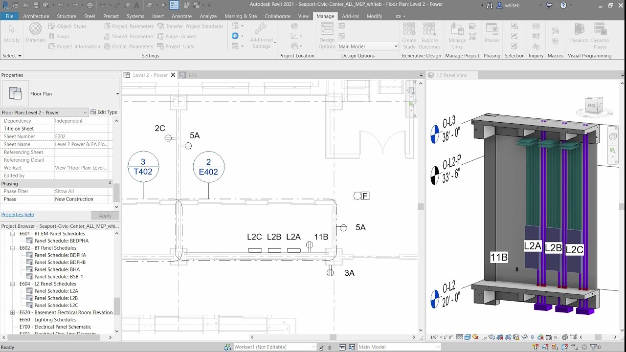 Revit 2021: Electrical Circuit Naming