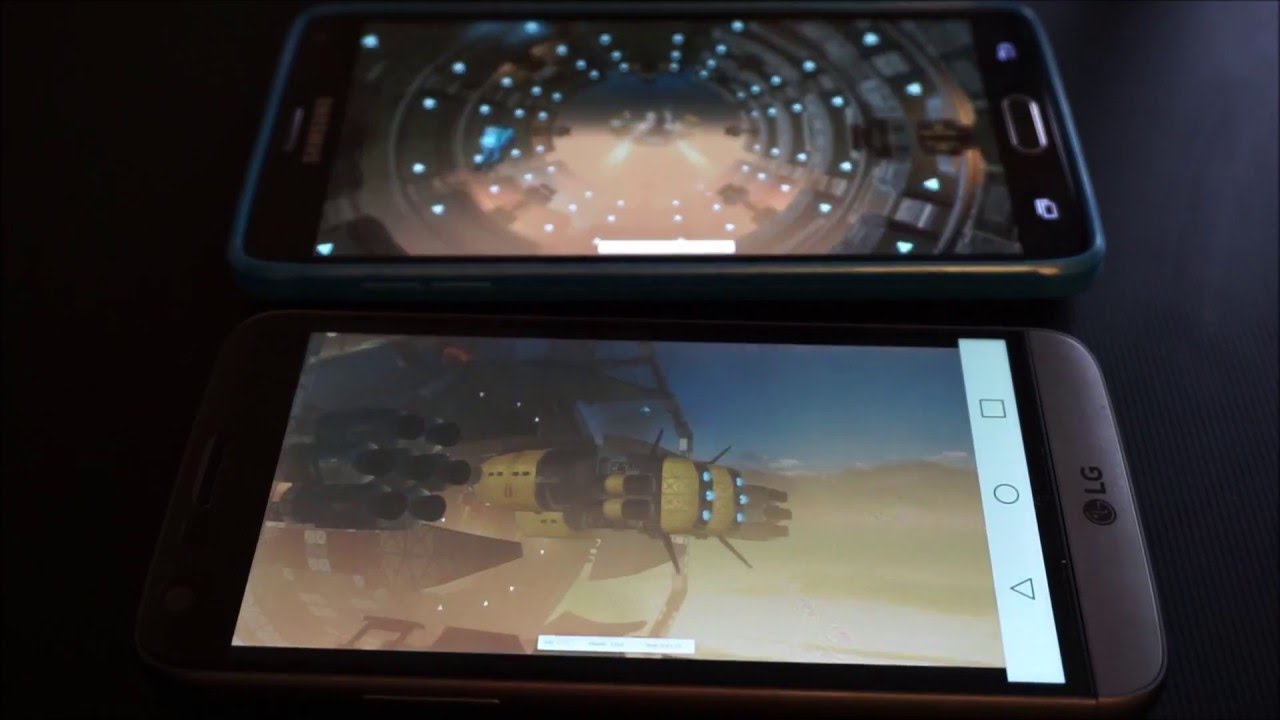 LG G5 vs Note 4 benchmark 3DMark & heat