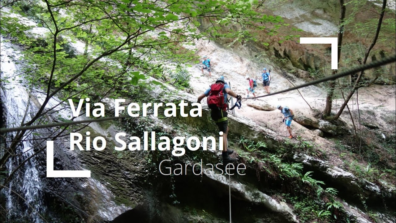 Der Klammklettersteig am Gardasee - Via Ferrata Rio Sallagoni | Gardasee #2.3