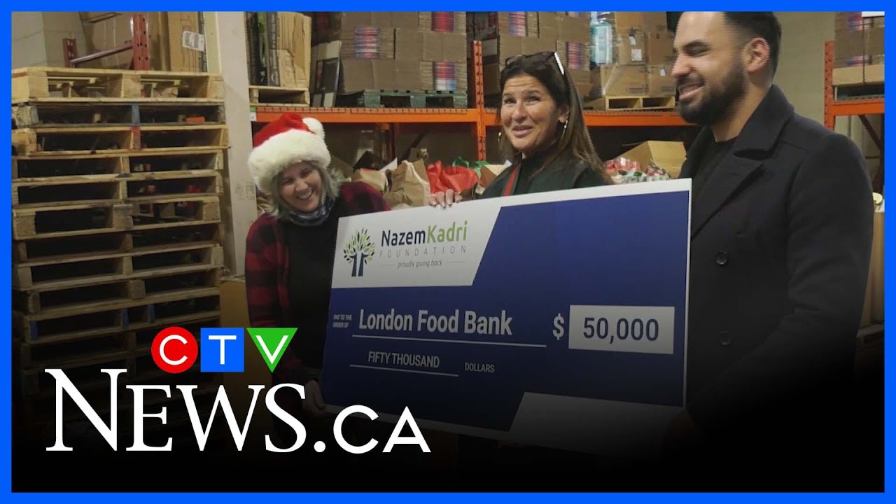 Nazem Kadri donates $50,000 to London Food Bank