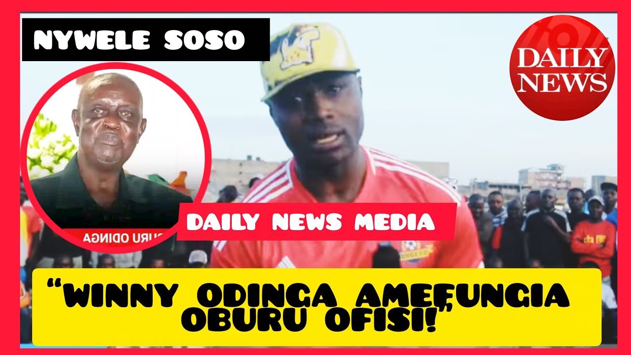 “WINNY ODINGA AMEFUNGIA OBURU OFISI!” Listen to What Nywele SOS Said That Shocked ODM Allies