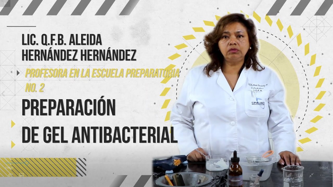 ¿Cómo hacer gel antibacterial en casa?