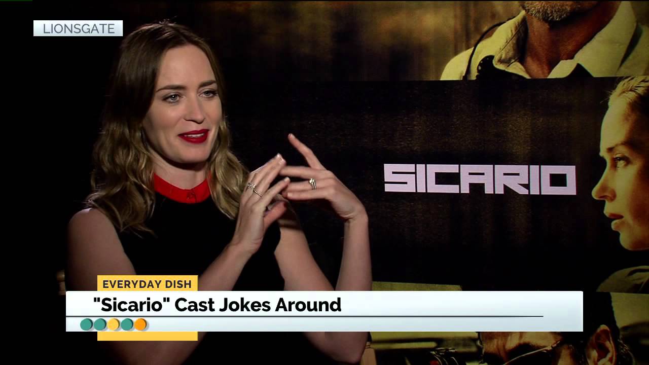 Emily Blunt, Josh Brolin & Benicio Del Toro Talk About Sicario