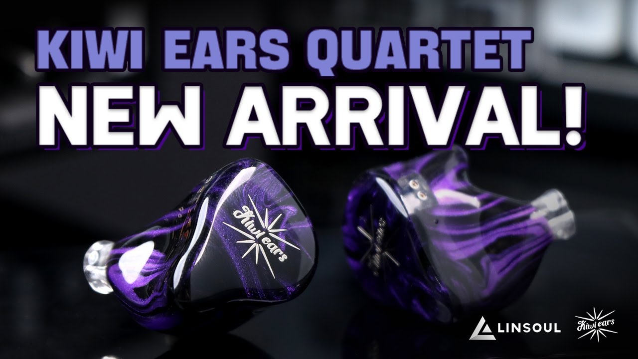 [ New Arrival ] 🔥Kiwi Ears Quartet, Bassy IEM killer! Live stream Unboxing📦 & Graph analysis 🎼