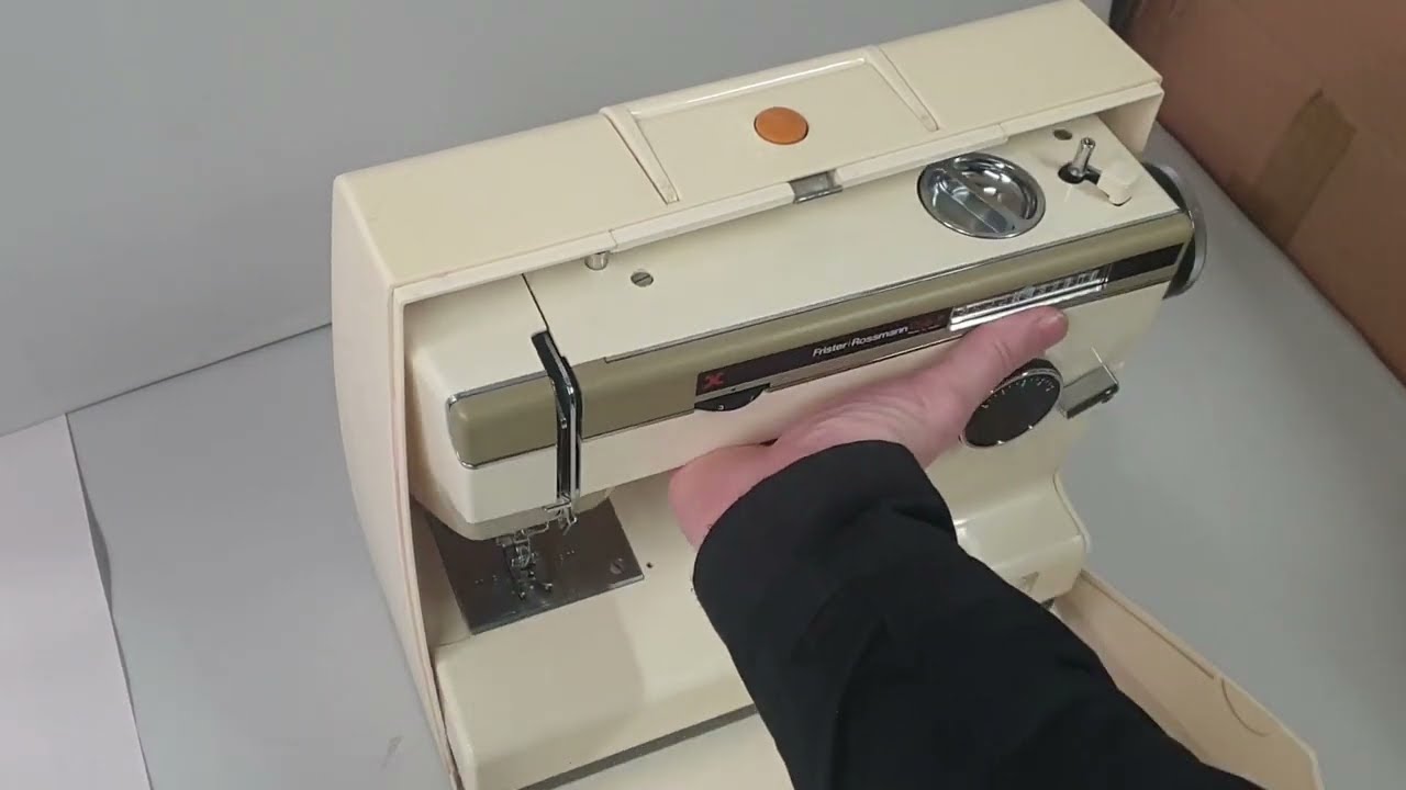 Vintage Frister + Rossmann Cub 7 Electric Sewing Machine
