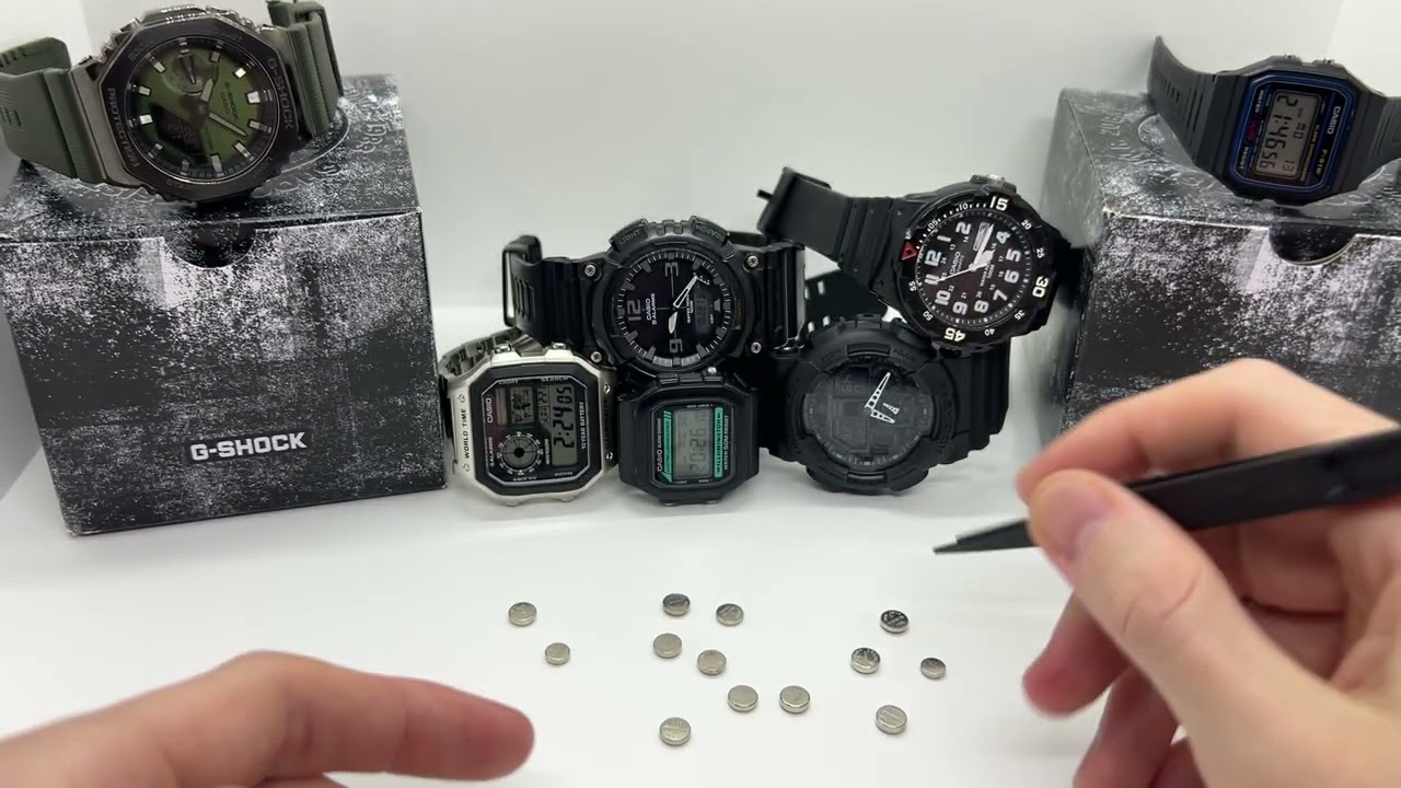 Different Energizer Watch Battery Types 317, 377, 364