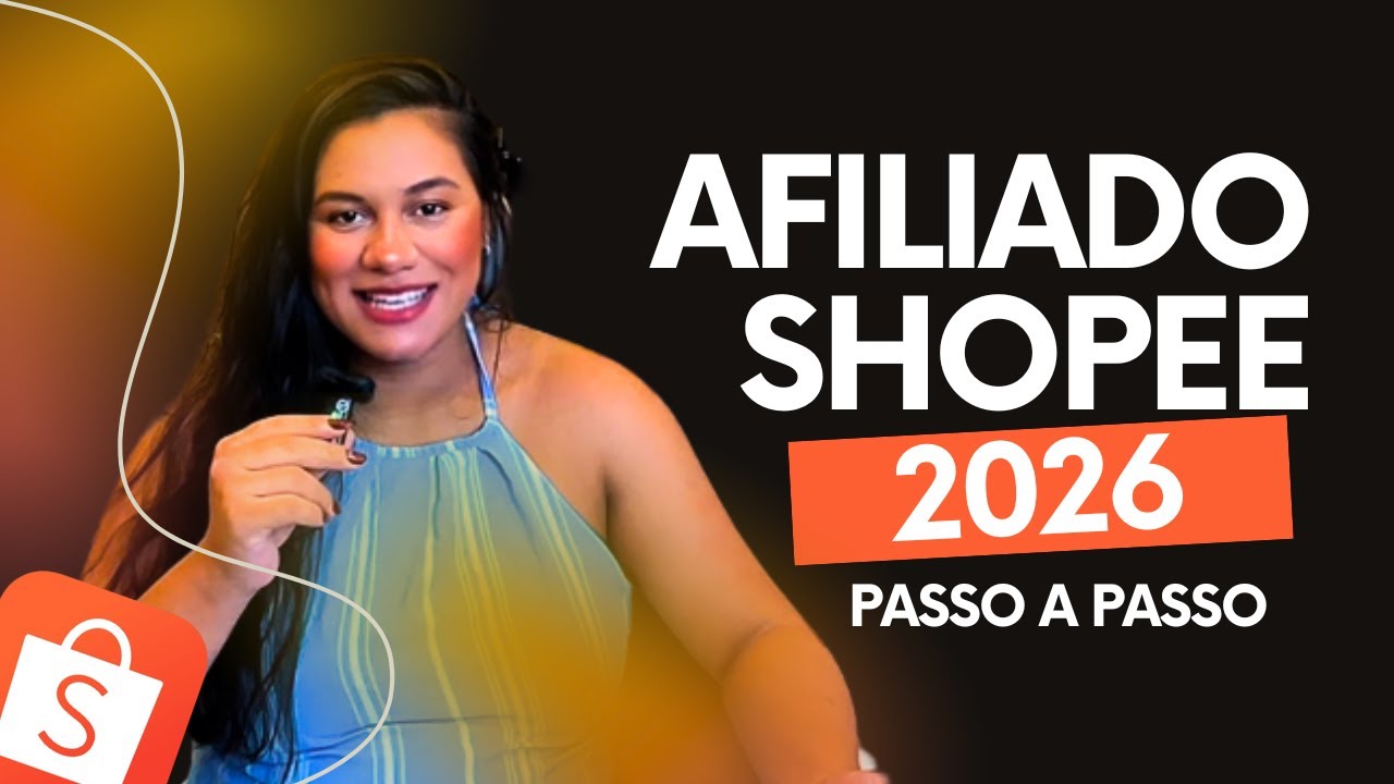 Como se cadastrar como AFILIADO SHOPEE em 2026 (passo a passo pelo celular)