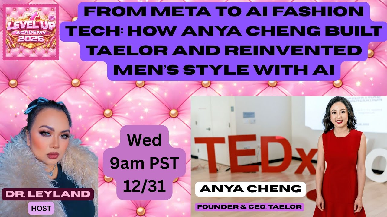 From Meta to AI Fashion Tech: How Anya Cheng Built Taelor and Is Redefining