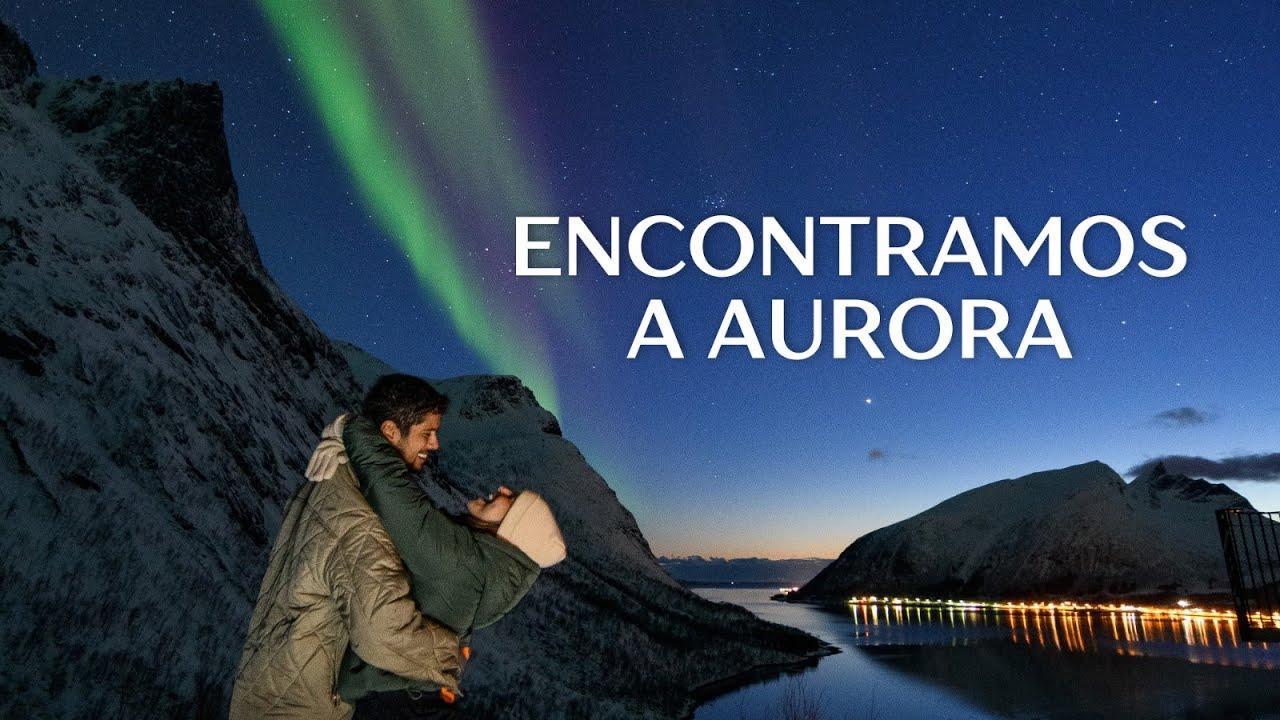 SENJA, NORUEGA: vimos a AURORAL BOREAL DANÇANDO na nossa frente! + Ilha de Husøy