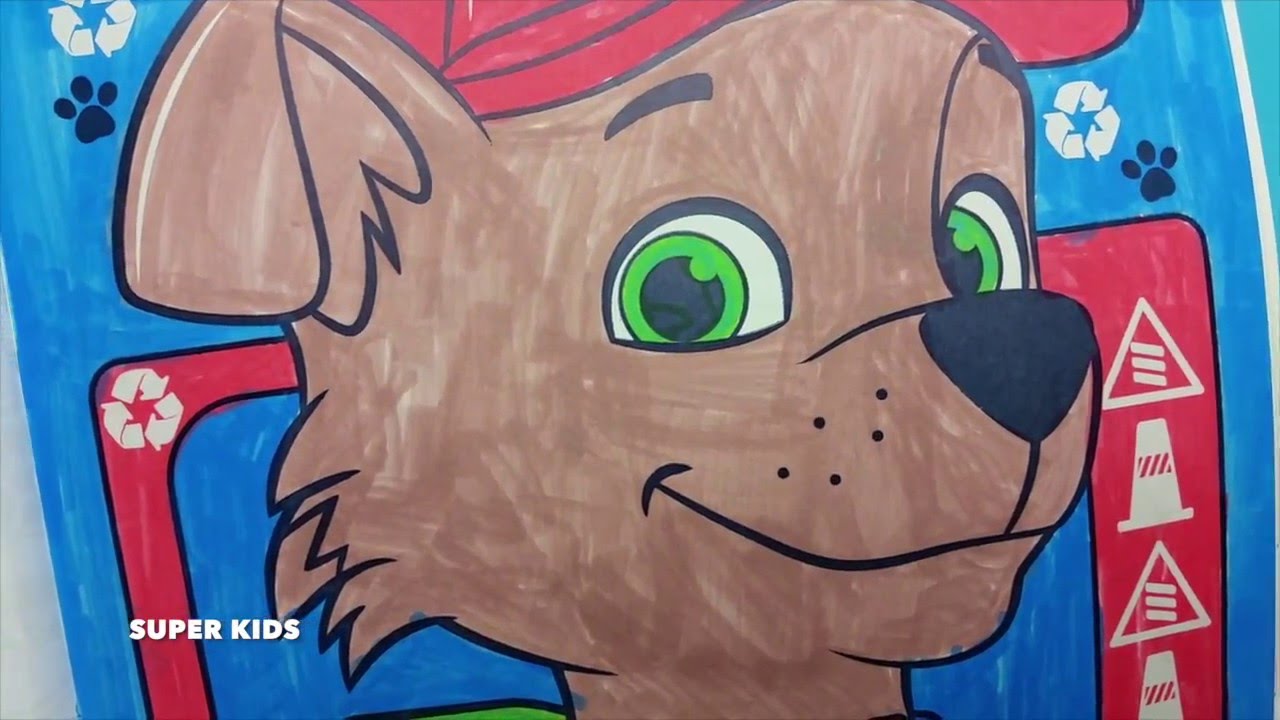 Crayola Color Wonder Paw Patrol Psi Patrol Nickelodeon - coloring Rocky