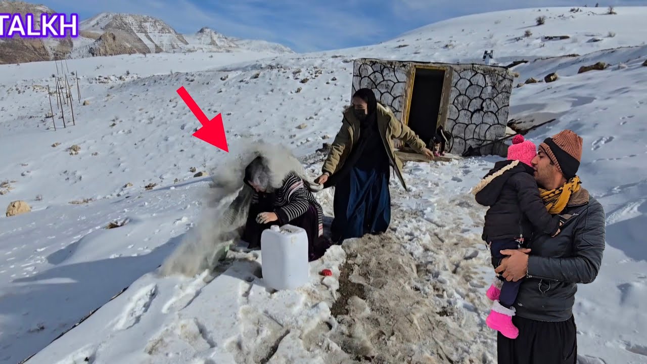 Interrogating Nika in the desert mountain looking for Masoud and slandering Zahra