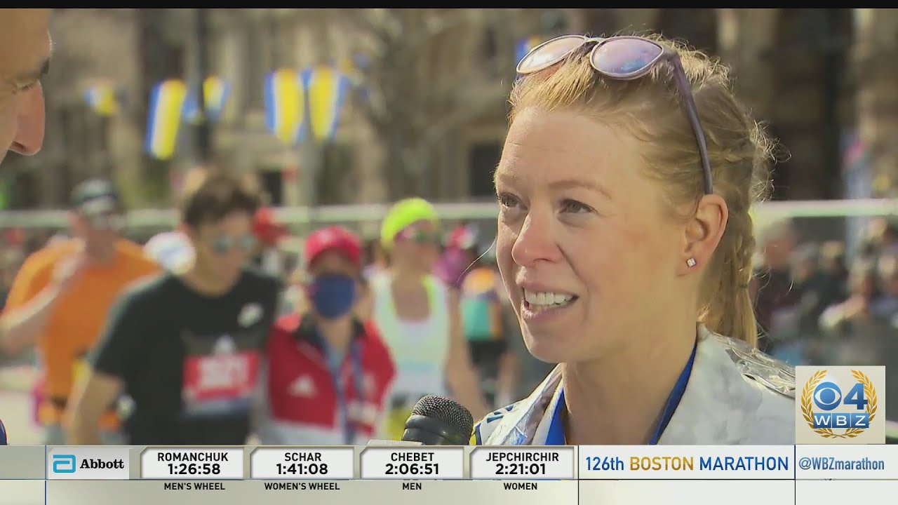 'Best Day Of My Life': Adrianne Haslet Completes Second Boston Marathon