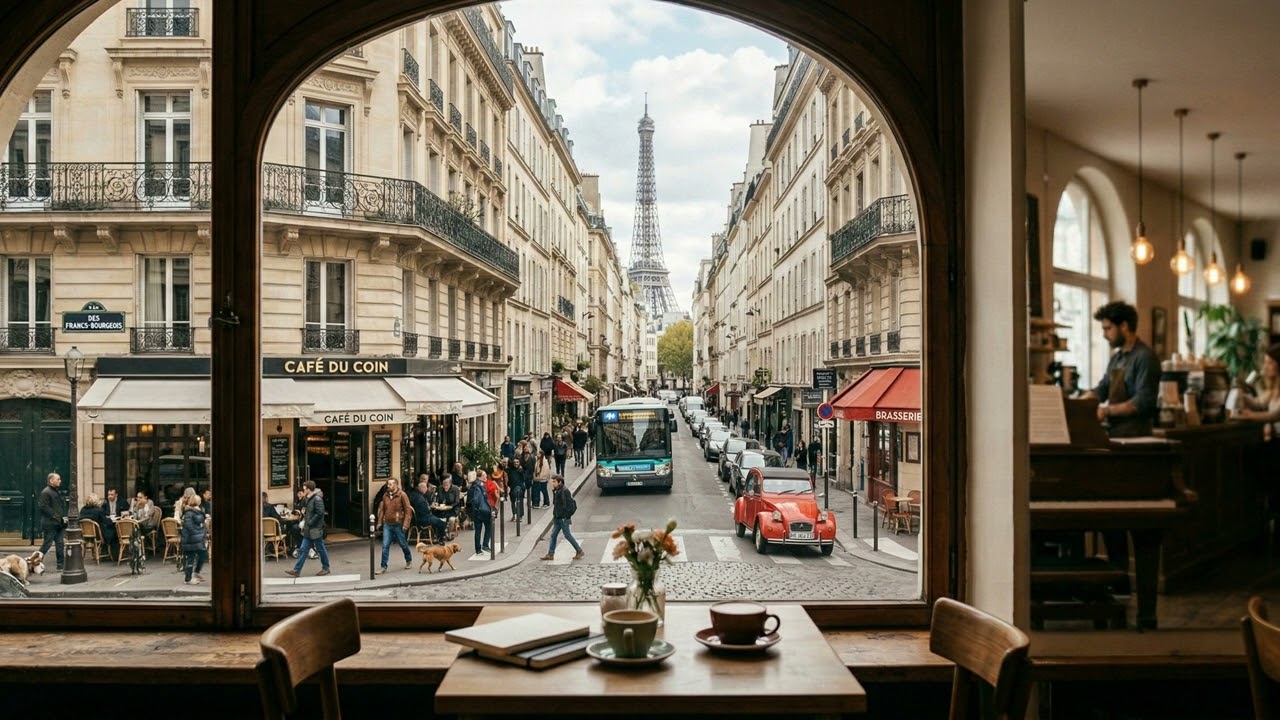 Midnight in Paris | Lofi Jazz & Soft Piano for Deep Focus