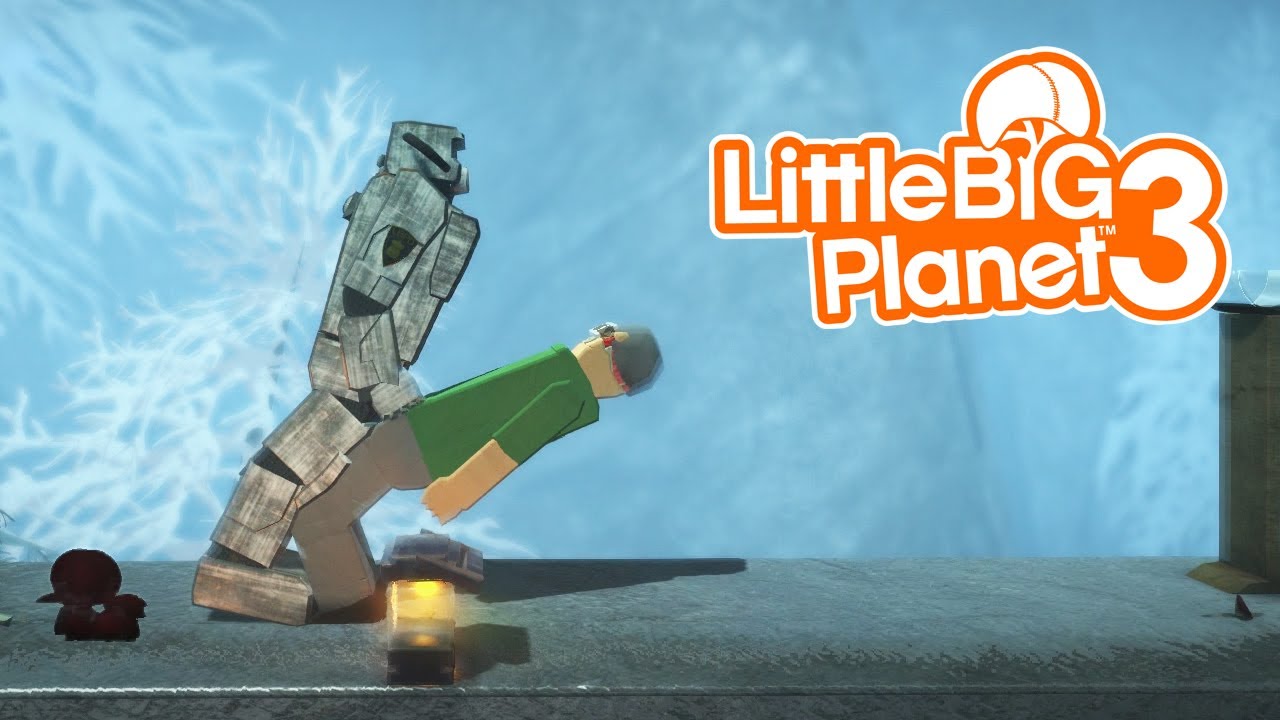 Pink Power Ranger Bob - Bob vs. Grandpa Bob [LittleBigPlanet 3] PS5 Gameplay