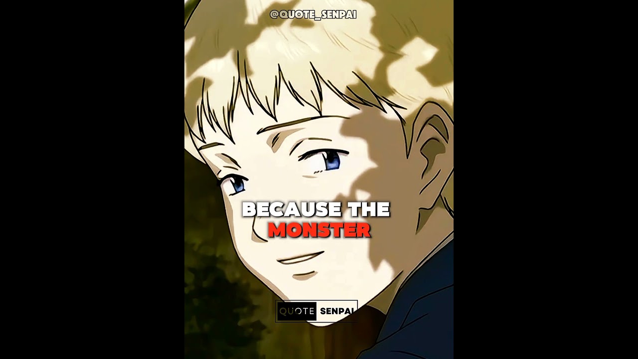Johan Liebert Quotes - Anime Quites #shorts #animequotes #johanliebert