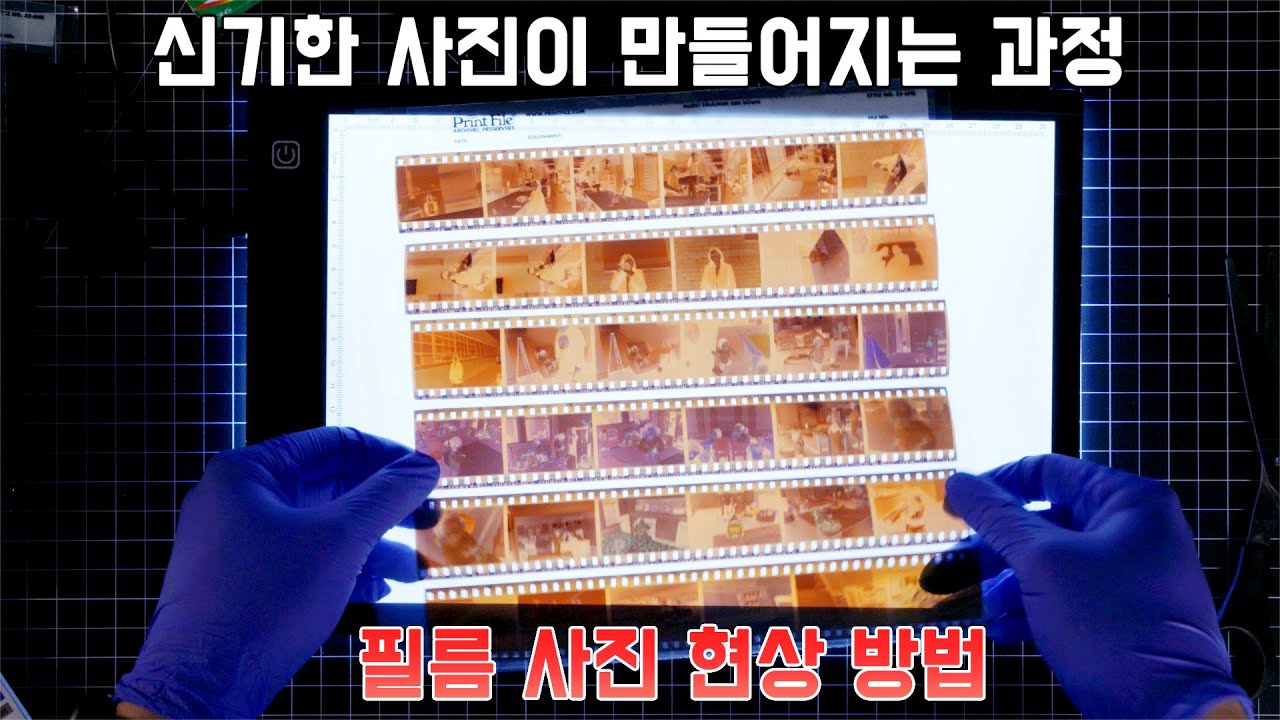 필름 사진이 만들어지는 신기한 과정 [셀프 사진 현상 방법]