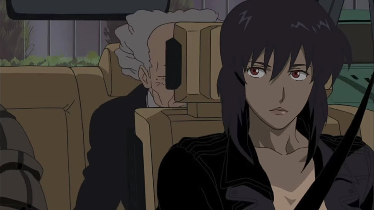 Motoko Kusanagi & Batou Wait For The Chief | Stand Alone Complex  
