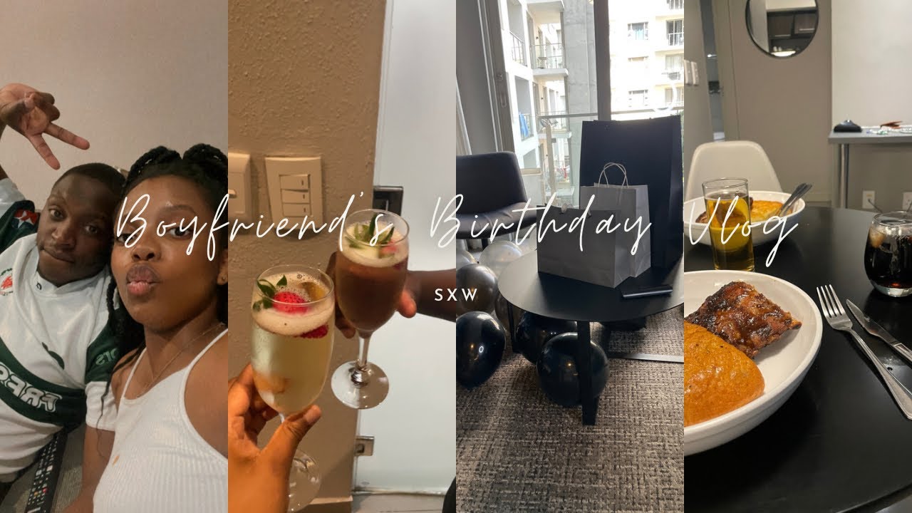 BOYFRIEND’S 20th BIRTHDAY SURPRISE VLOG | spa date | dinner & more | SOUTH AFRICAN YOUTUBERS 🇿🇦