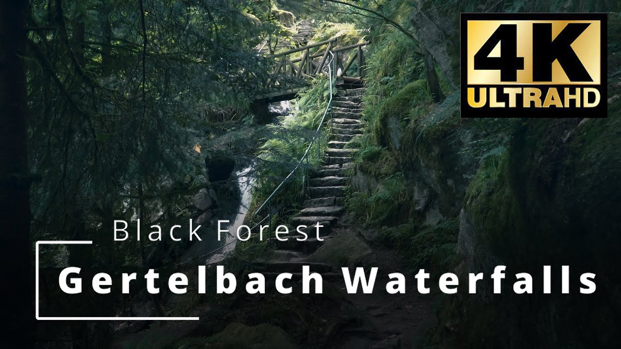 Gertelbach Waterfalls | Black Forest | Gertelbach Wasserfälle | Schwarzwald | Bühlertal, 4K Ultra HD