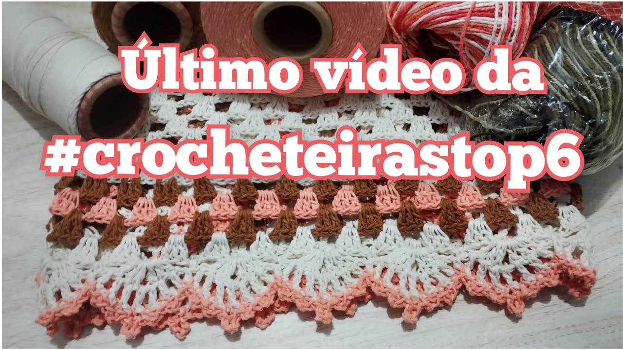 Tapete Flor do lar @Crochedaloma  #crocheteirastop6 