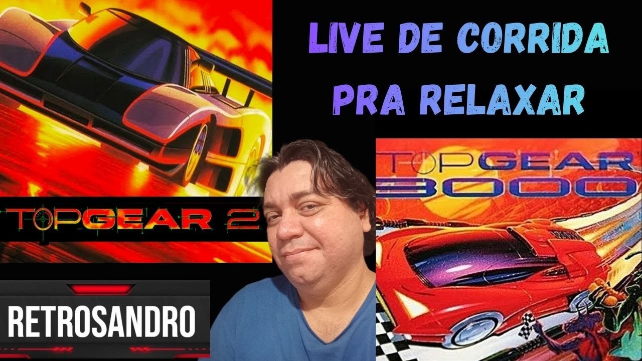 Live de corridas - Top gear 2 e Top gear 3000