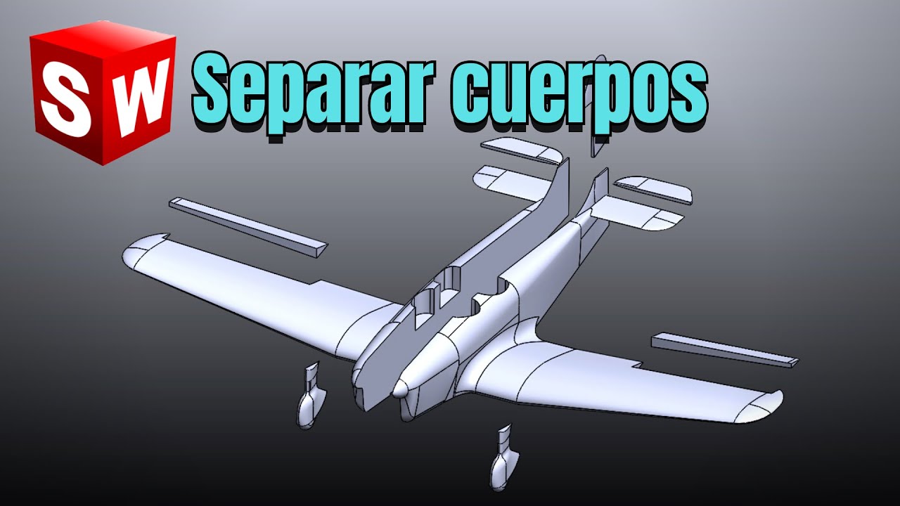 Trucos en Solidworks: Cómo separar/partir cuerpos en partes