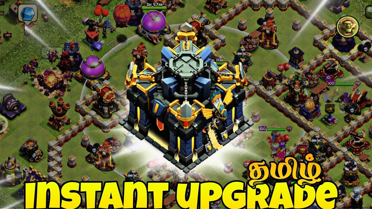 Townhall 17 🤩 Instant Upgrade|Clash Of Clans Tamil