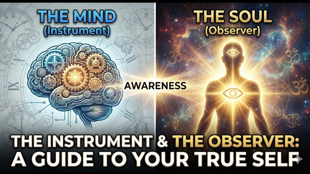 The Instrument and the Observer: A Guide to the Soul | What is Soul? | Mind vs Soul