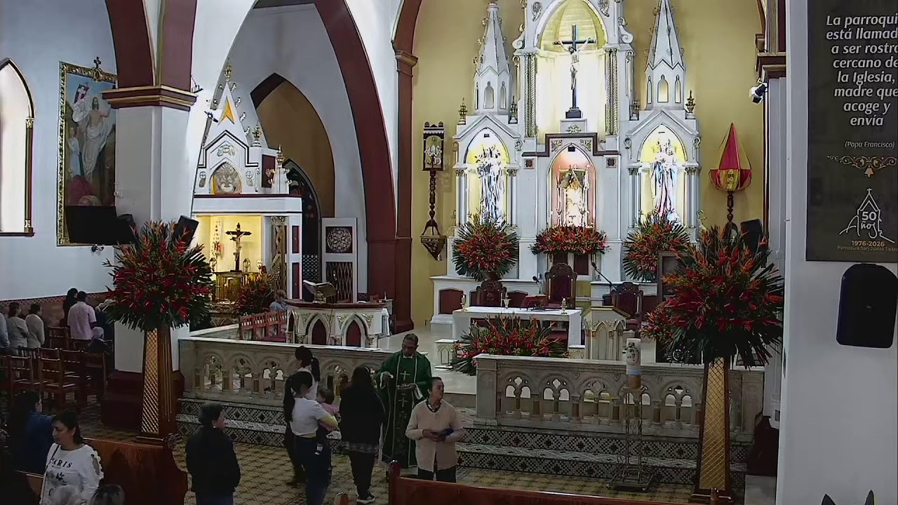 Santa Misa de 12:00 m / Quinta  Semana de Tiempo Ordinario / Lunes 09 de Febrero de 2026