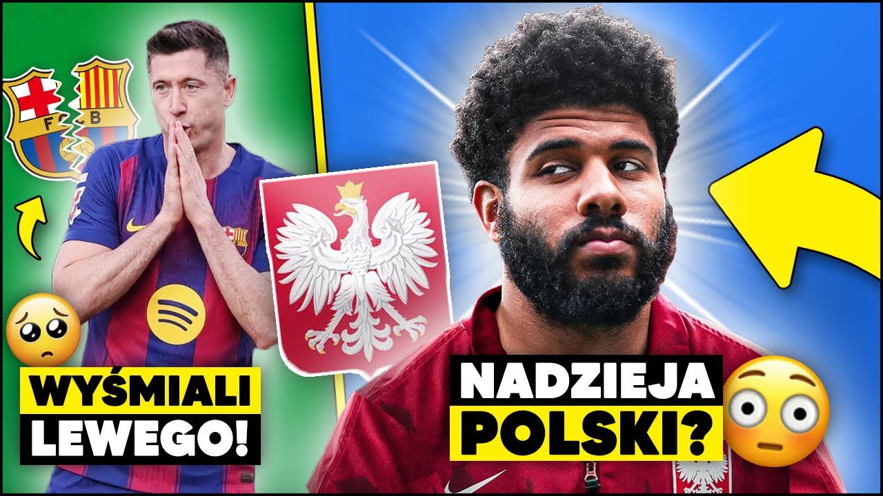 WOW! Ellis Simms NOWĄ NADZIEJĄ POLSKI?! ROBI FURORĘ! Lewandowski WYŚMIANY przez Hiszpan&oacute;w...
