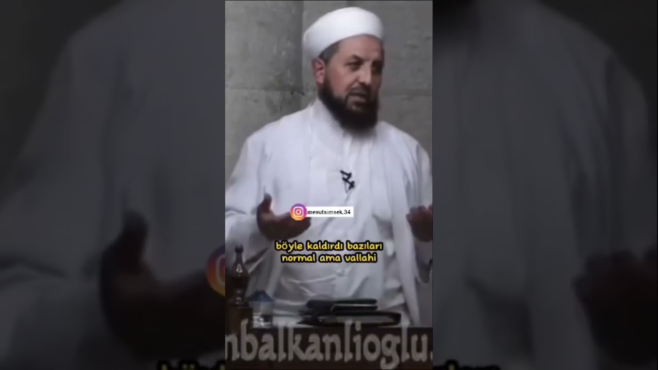 Abd&uuml;lmetin Balkanlıoğlu - Rahat Zamanda Allah Deyin ki #shorts #abdulmetinbalkanlıoğlu