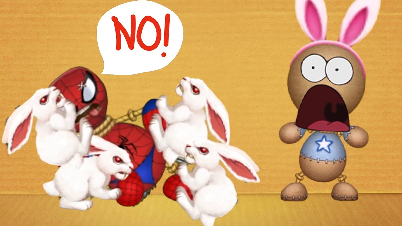 The Mutation Rabbit Vs Spider Buddy - Kick The Buddy