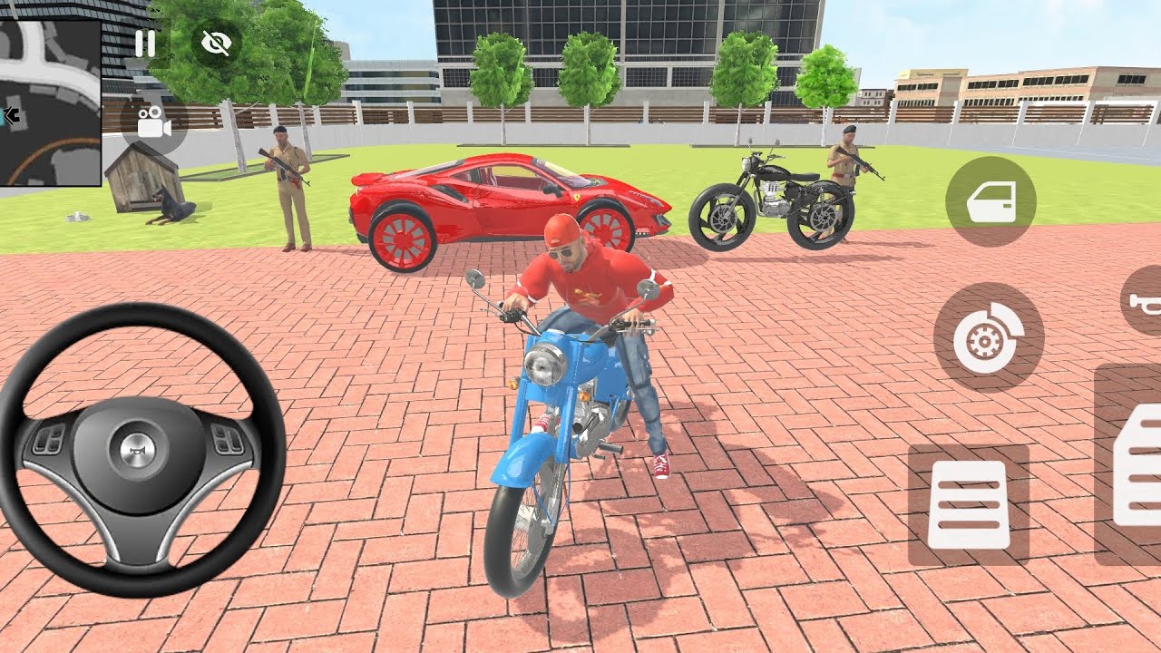 🎮 Franklin Order By 1️⃣ Modify Lamborghini & Bullet 350CC in 🇮🇳 Indian Bike Auto Simulator 