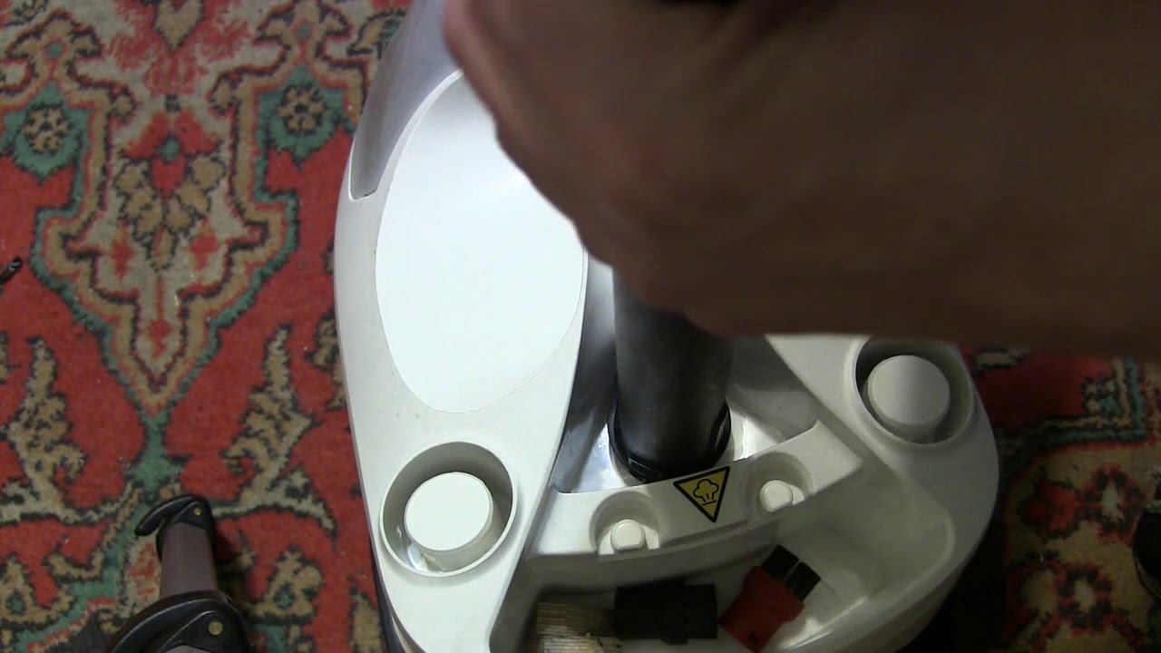 Karcher SC 4. How to use Safety Valve with a broken fastening to cap. Save big money!