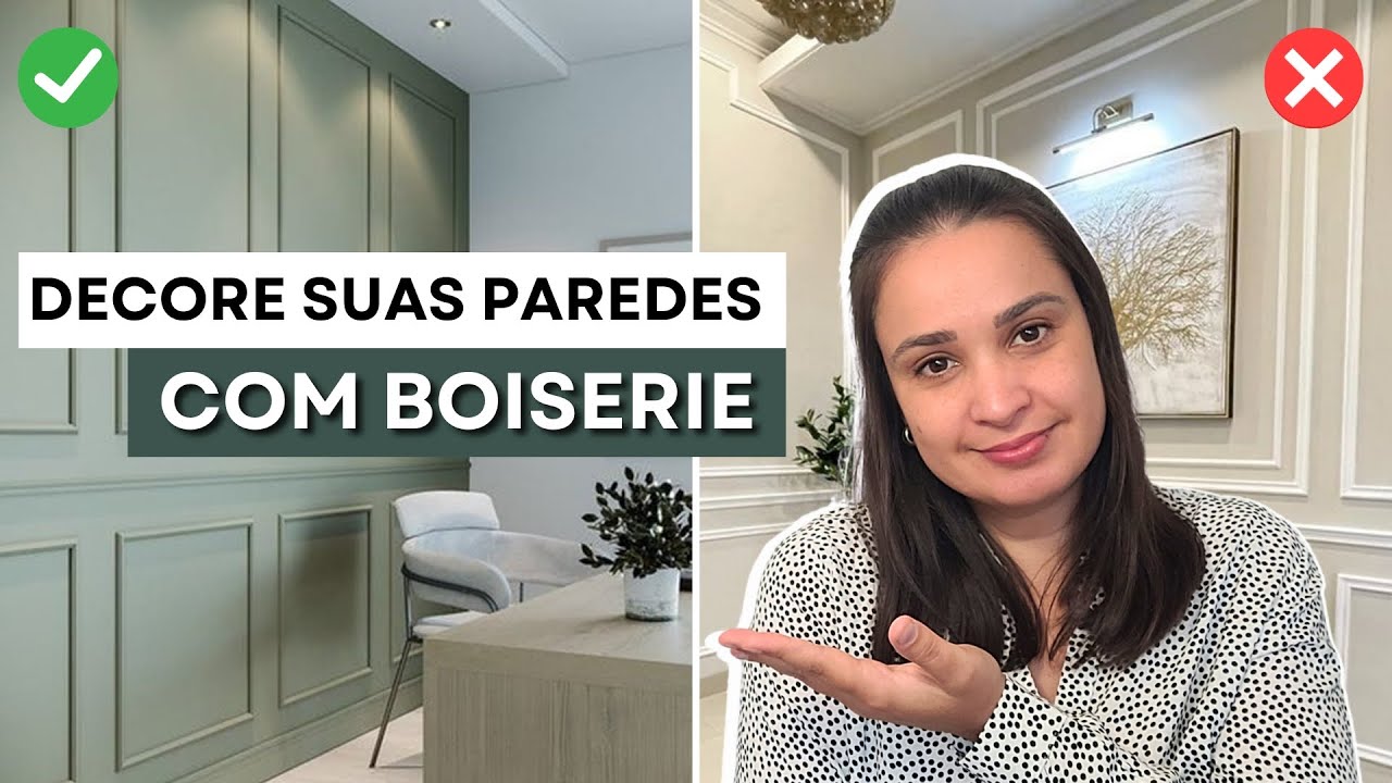 Boiserie: Aprenda a Transformar Suas Paredes com Estilo e Elegância!